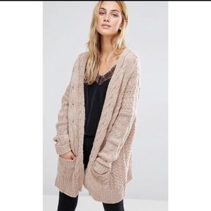 Asos Fashion Union oversized cardigan